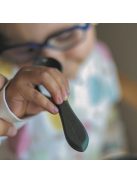 Petite&Mars Szilikon 2 részes étkészlet, tál + evőeszközök, TAKE&MATCH, 6 hó+, Misty Green