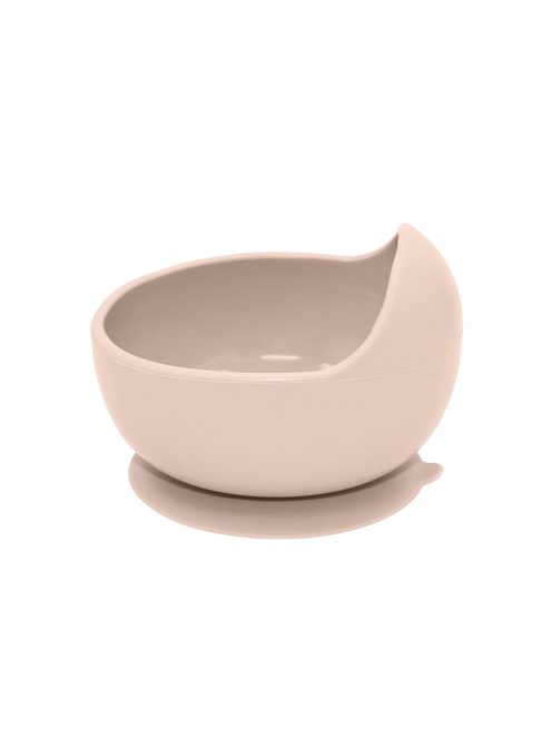 Petite&Mars Szilikon 2 részes étkészlet, tál + evőeszközök, TAKE&MATCH, 6 hó+, Desert Sand 