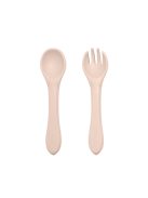 Petite&Mars Szilikon étkészlet, 3 db, Take&Match, Desert Sand, 6 hó+