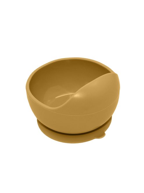 Petite&Mars Szilikon étkészlet, 3 db, Take&Match, Intense Ochre, 6 hó+