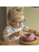 Petite&Mars Szilikon 2 részes étkészlet, tányér + tál, TAKE&MATCH, 6hó+, Dusty Pink