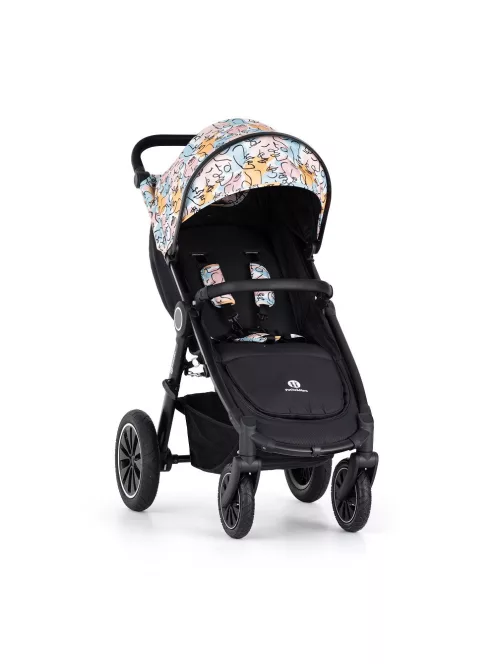 PETITE&MARS Sport babakocsi Street+ Air Black Limited 100 - Faces