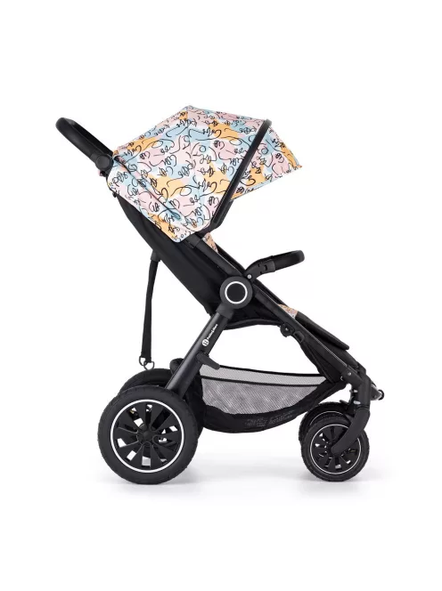 PETITE&MARS Sport babakocsi Street+ Air Black Limited 100 - Faces