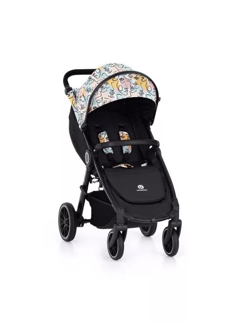 PETITE&MARS Sport babakocsi Street+ RWS Black Limited 100 - Faces