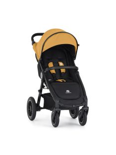   Petite&Mars Sport babakocsi Street2 Air Black + Napfénytető, Dense Honey