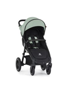   Petite&Mars Sport babakocsi Street2 Air Black + Napfénytető, Iron Green