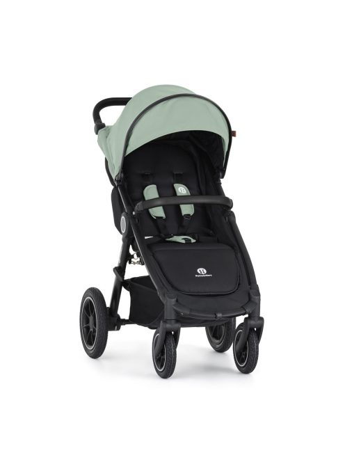 Petite&Mars Sport babakocsi Street2 Air Black + Napfénytető, Iron Green