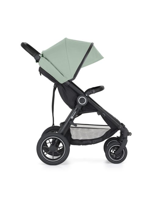 Petite&Mars Sport babakocsi Street2 Air Black + Napfénytető, Iron Green