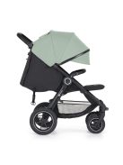 Petite&Mars Sport babakocsi Street2 Air Black + Napfénytető, Iron Green