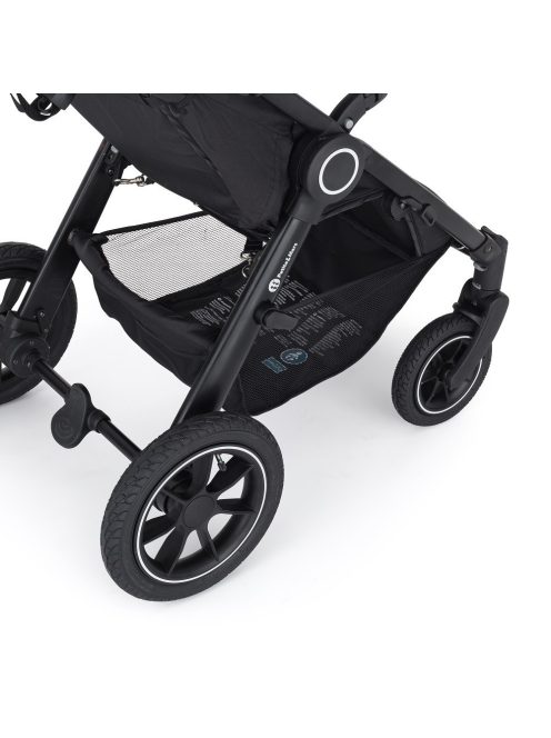 Petite&Mars Sport babakocsi Street2 Air Black + Napfénytető, Iron Green