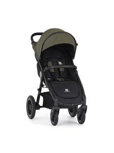   Petite&Mars Sport babakocsi Street2 Air Black + Napfénytető, Mature Olive