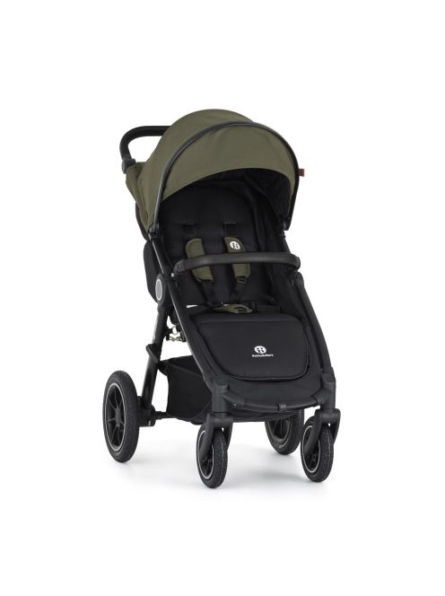 Petite&Mars Sport babakocsi Street2 Air Black + Napfénytető, Mature Olive