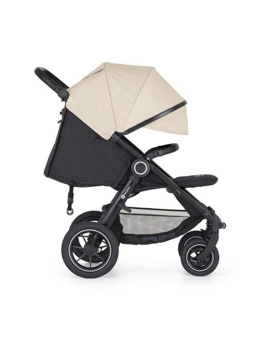 Petite&Mars Sport babakocsi Street2 Air Black + Napfénytető, Sahara Beige