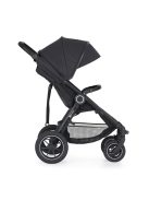 Petite&Mars Sport babakocsi Street2 Air Black + Napfénytető, Perfect Black