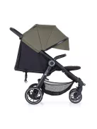 PETITE&MARS Sport babakocsi Street+ RWS Black - Mature Olive