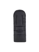 PETITE&MARS Téli szett Arctic 4in1 bundazsák + kézmelegítő kesztyű babakocsira Furry - Forever Black