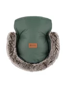 Petite&Mars Téli szett Arctic 4in1 bundazsák + kézmelegítő kesztyű babakocsira Furry - Veritable Khaki