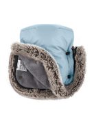 Petite&Mars Téli szett Arctic 4in1 bundazsák + kézmelegítő kesztyű babakocsira Furry Sky Whisper