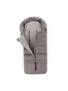 PETITE&MARS Téli szett Arctic 4in1 bundazsák + kézmelegítő kesztyű babakocsira Furry - Mocha Mousse