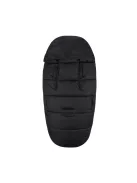 PETITE&MARS Téli szett Comfy 4in1 bundazsák + kézmelegítő kesztyű babakocsira Furry - Forever Black