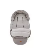 PETITE&MARS Téli szett Comfy 4in1 bundazsák + kézmelegítő kesztyű babakocsira Furry - Mocha Mousse