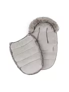 PETITE&MARS Téli szett Comfy 4in1 bundazsák + kézmelegítő kesztyű babakocsira Furry - Mocha Mousse