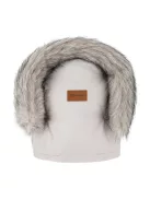PETITE&MARS Téli szett Comfy 4in1 bundazsák + kézmelegítő kesztyű babakocsira Furry - Champagne Shower