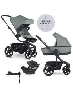   EASYWALKER Babakocsi 4 az 1-ben Harvey⁵ 2v1 LITE RWS + CYBEX Aton B2 i-Size + Bázis - Agave Green