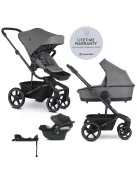 EASYWALKER Babakocsi 4 az 1-ben Harvey⁵ 2v1 LITE RWS + CYBEX Aton B2 i-Size Bázis - Pebble Grey