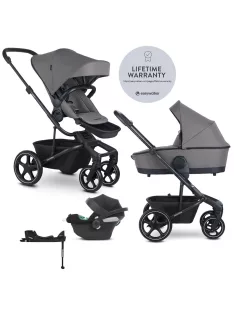   EASYWALKER Babakocsi 4 az 1-ben Harvey⁵ 2v1 LITE RWS + CYBEX Aton B2 i-Size Bázis - Pebble Grey