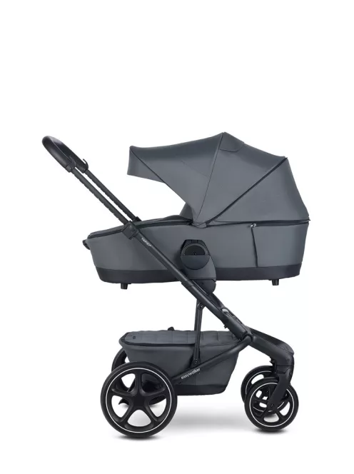 EASYWALKER KÉSZLET Kombinált babakocsi 4v1 Harvey⁵ Premium 2v1 LITE RWS + CYBEX Aton B2 i-Size + alap - Mineral Grey