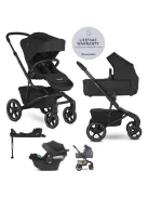 EASYWALKER KÉSZLET Babakocsi Jimmey 2 az 1-ben LITE RWS + CYBEX Aton B2 i-Size + alap -  Pepper Black 