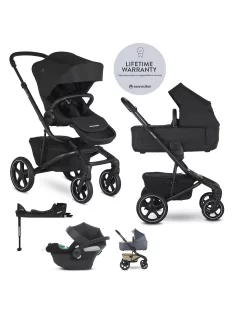   EASYWALKER KÉSZLET Babakocsi Jimmey 2 az 1-ben LITE RWS + CYBEX Aton B2 i-Size + alap -  Pepper Black 