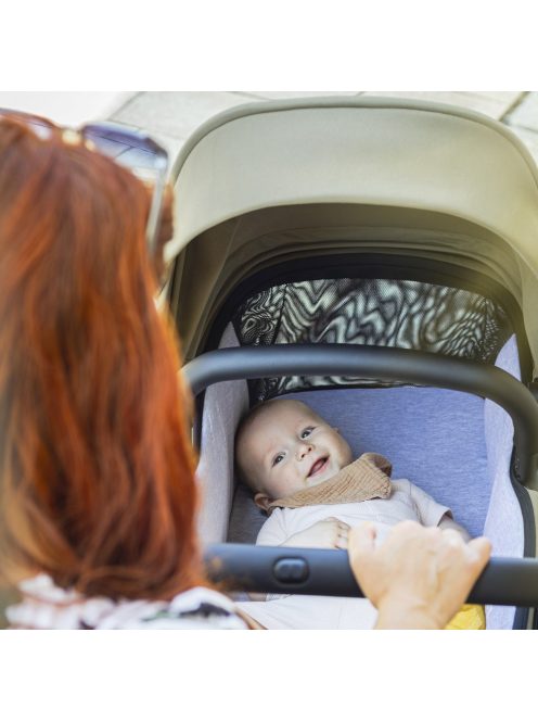 Petite&Mars Babakocsi szett 4v1 ICON LITE RWS + CYBEX Aton B2 i-Size - Dove Grey