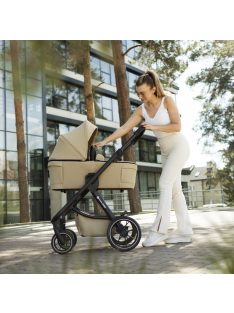   Petite&Mars Babakocsi szett 4v1 ICON LITE AIR + CYBEX Aton B2 i-Size - Mocha Beige