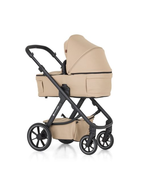 PETITE&MARS KÉSZLET Babakocsi 4v1 ICON Mocha Beige XXL RWS + CYBEX Aton B2 i-Size