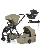 PETITE&MARS KÉSZLET Babakocsi 4v1 ICON Mossy Green LITE AIR + CYBEX Aton B2 i-Size