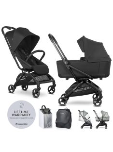 EASYWALKER Kombinált babakocsi Rockey S Pure Black