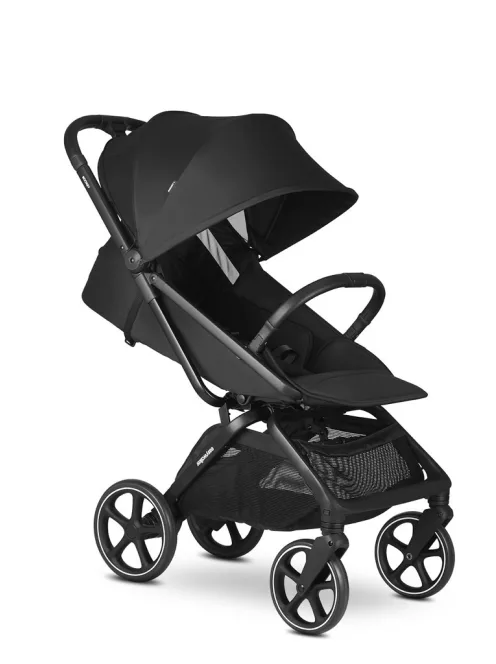 EASYWALKER Kombinált babakocsi Rockey L - Pure Black