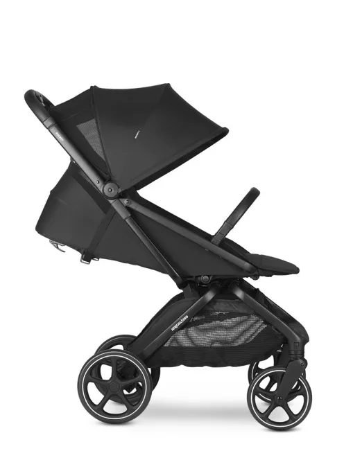 EASYWALKER Kombinált babakocsi Rockey L - Pure Black