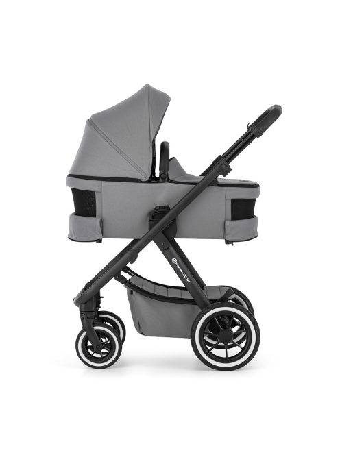 Petite&Mars Kombinált babakocsi ICON 2in1 Dove Grey LITE AIR + Core Pro i-Size Black Grey + Bázis
