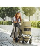 Petite&Mars Kombinált babakocsi ICON 2in1 Dove Grey XXL AIR + Core Pro i-Size Black Grey + Bázis