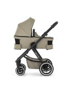 Petite&Mars Kombinált babakocsi ICON 2in1 Mossy Green LITE AIR + Core Pro i-Size Black Grey + Bázis