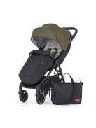 Petite&Mars Sport babakocsi Royal3 Black - Mature Olive
