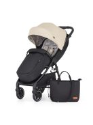 Petite&Mars Sport babakocsi Royal3 Black - Sahara Beige