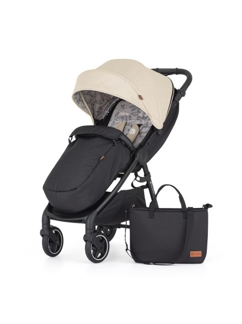 Petite&Mars Sport babakocsi Royal3 Black - Sahara Beige