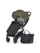 Petite&Mars Sport babakocsi Royal3 Silver - Mature Olive