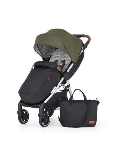 Petite&Mars Sport babakocsi Royal3 Silver - Mature Olive