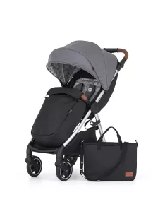 Petite&Mars Sport babakocsi Royal3 Silver - Ultimate Grey