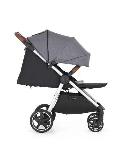 Petite&Mars Sport babakocsi Royal3 Silver - Ultimate Grey